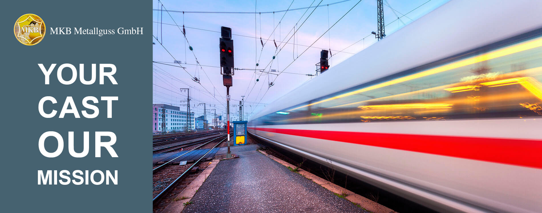 MKB Metallguss Railway and overhead line technology, catenary systems MKB Metallguss Railway and overhead line technology, catenary systems