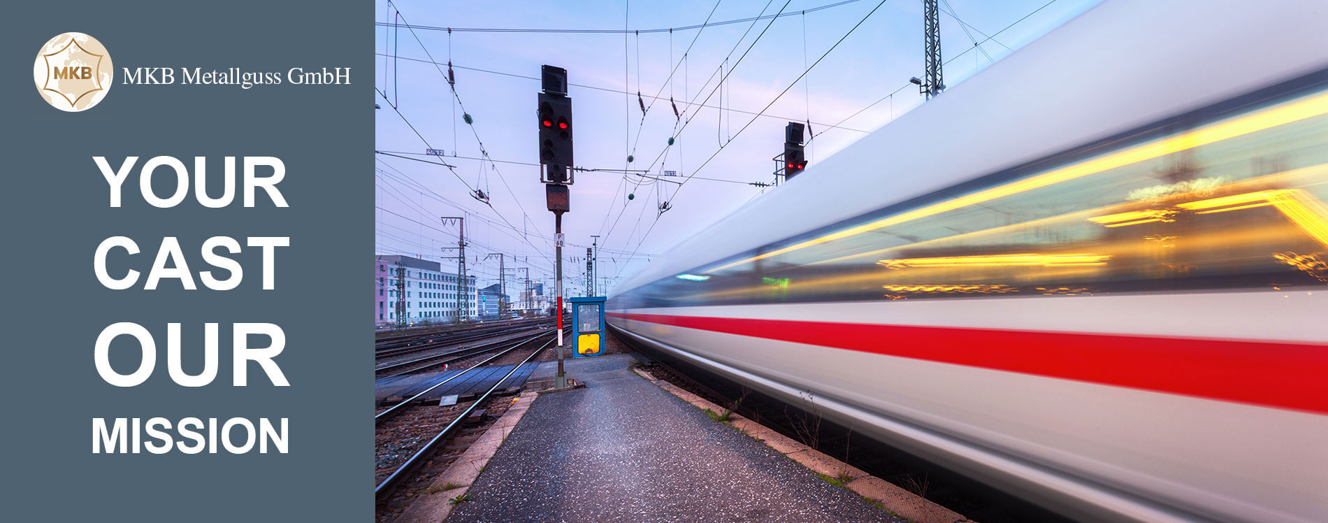 MKB Metallguss Railway and overhead line technology, catenary systems MKB Metallguss Railway and overhead line technology, catenary systems
